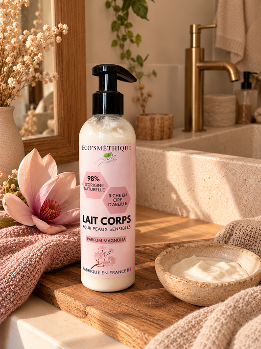 Lait corps Cire d’abeille