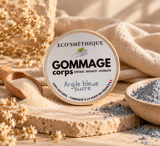 Gommage corps Argile bleue