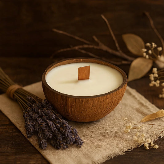 Bougie parfumée en Coco 40h