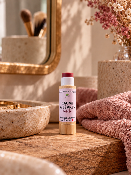 Baume à lèvres teinté