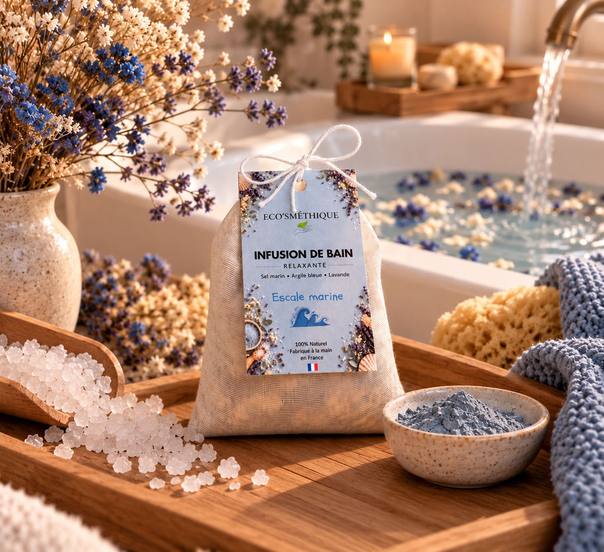 Infusion bain : Escale marine