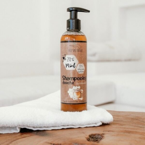 Shampooing douche miel de fleurs